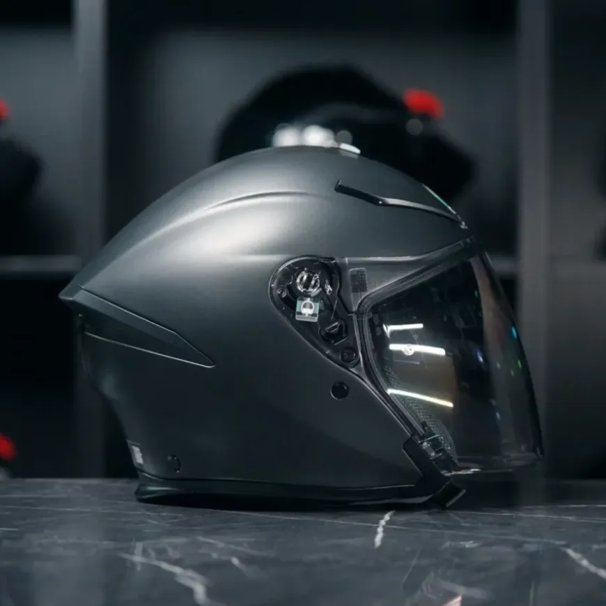 AGV K5 Jet Evo E2206 Mono Matt Black