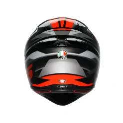 AGV K1 S Fastlap Black Grey Red