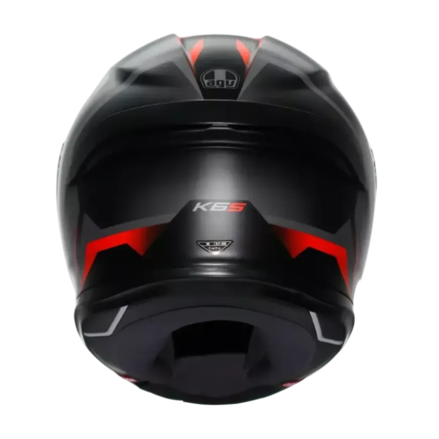 AGV K6 S Karve Matt Black Grey Red