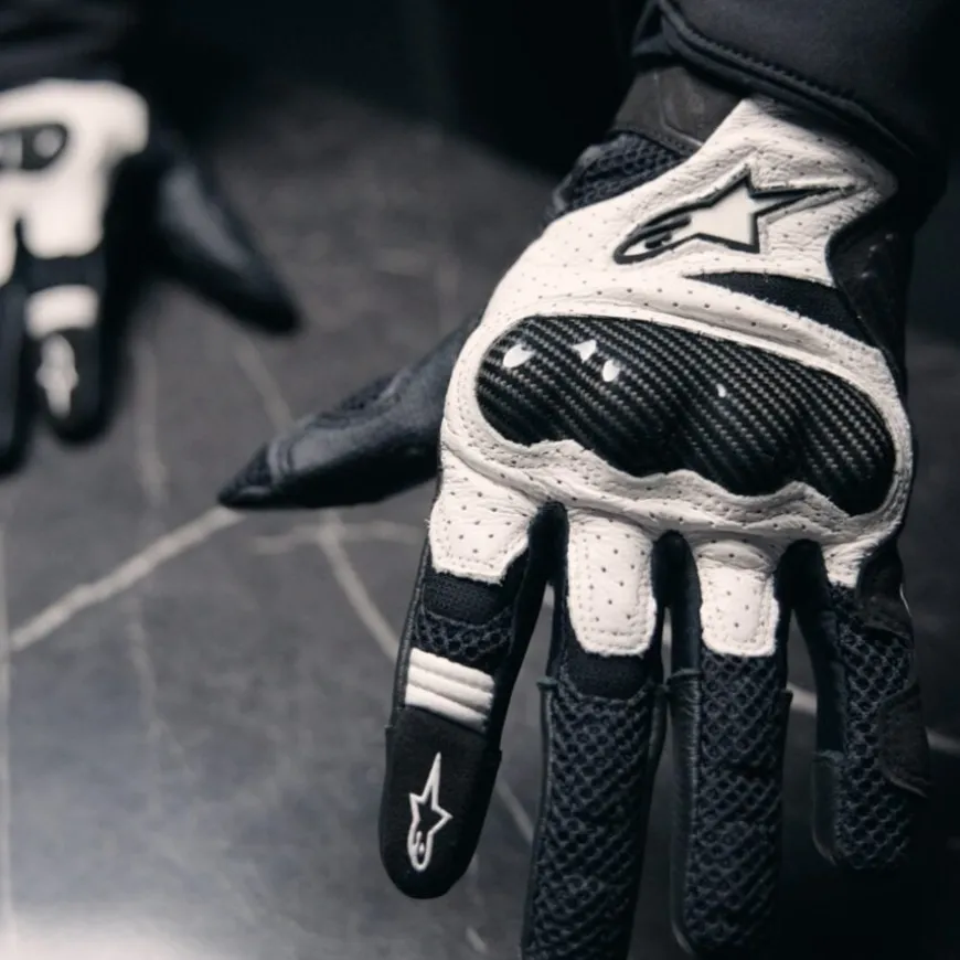 Alpinestars SMX-1 Air V2 White / Black