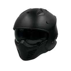 Helm Vito Jet Bruzano Mat Zwart