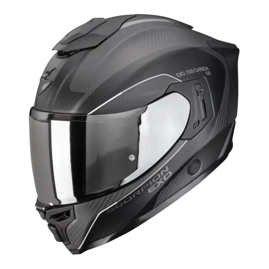 Scorpion EXO-1500 Carbon Mundi Matt Black Silver