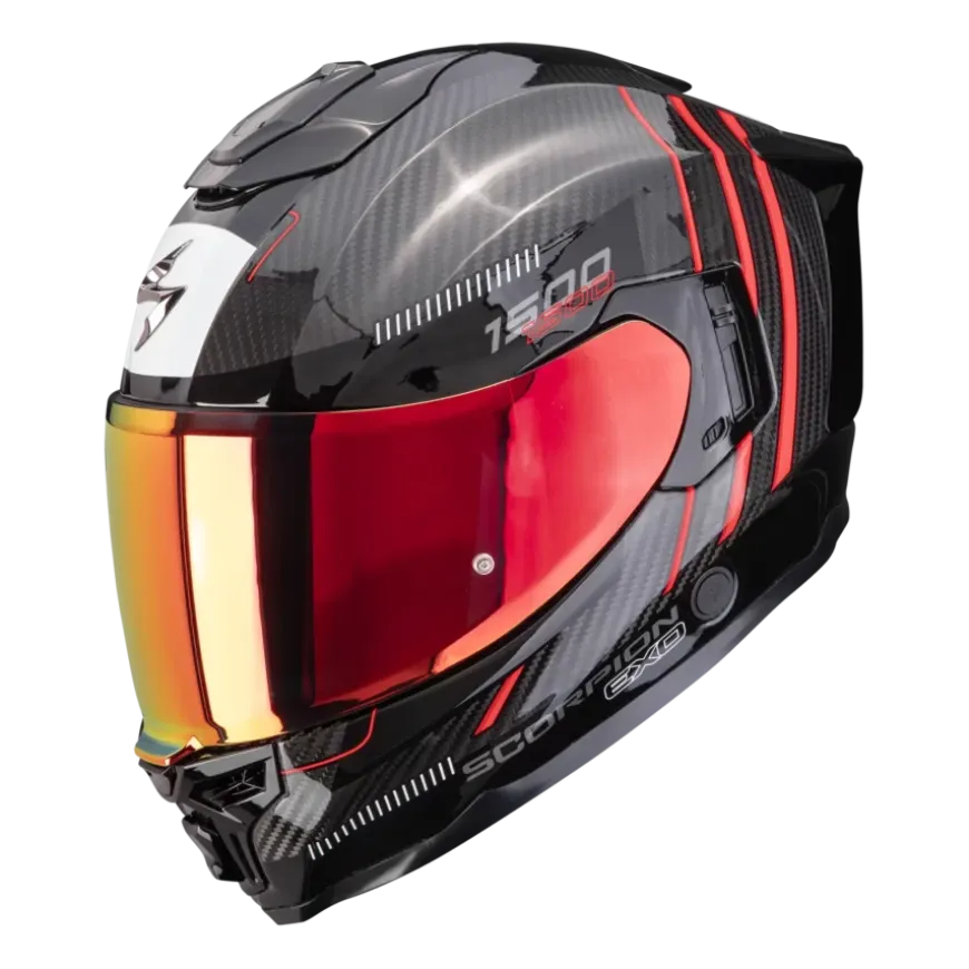 Scorpion EXO-1500 Carbon Zity Black Red
