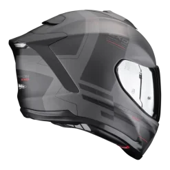 Scorpion EXO-1500 Dual Silver Matt Black Red