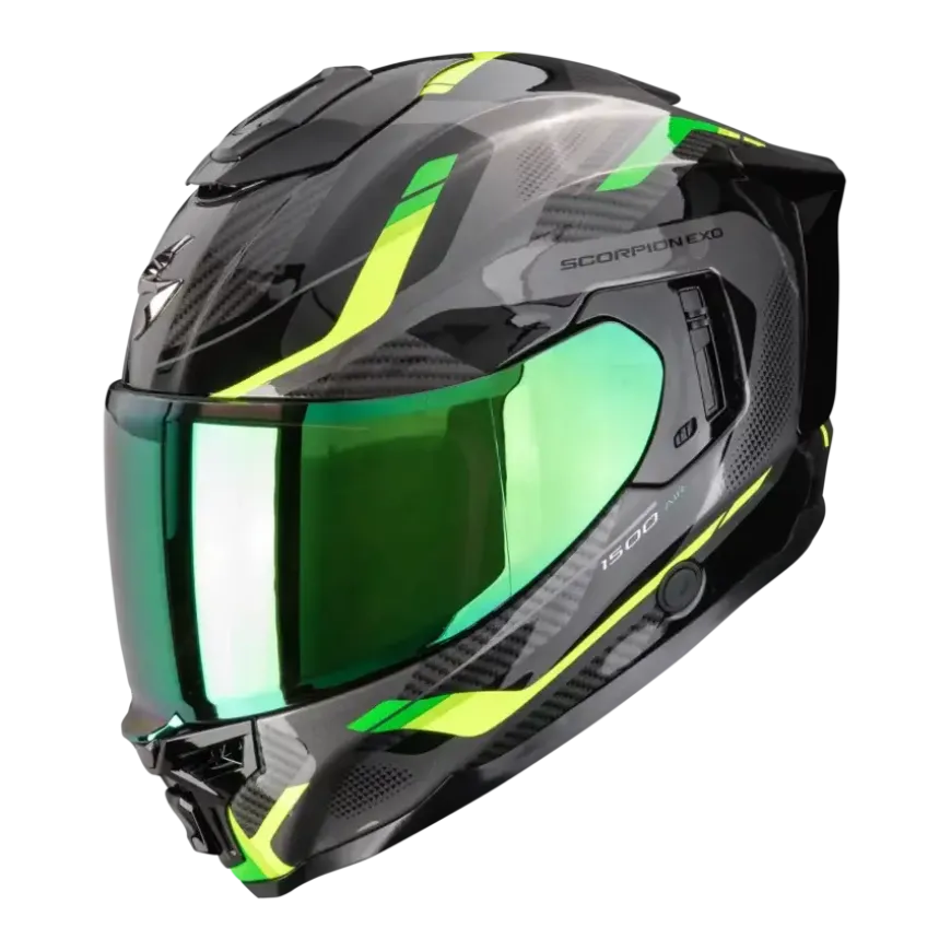 Scorpion EXO-1500 Sleek Black Green