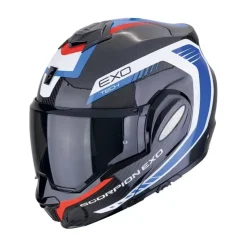 Scorpion Exo-Tech Evo Carbon Cosy Black-Blue-Red
