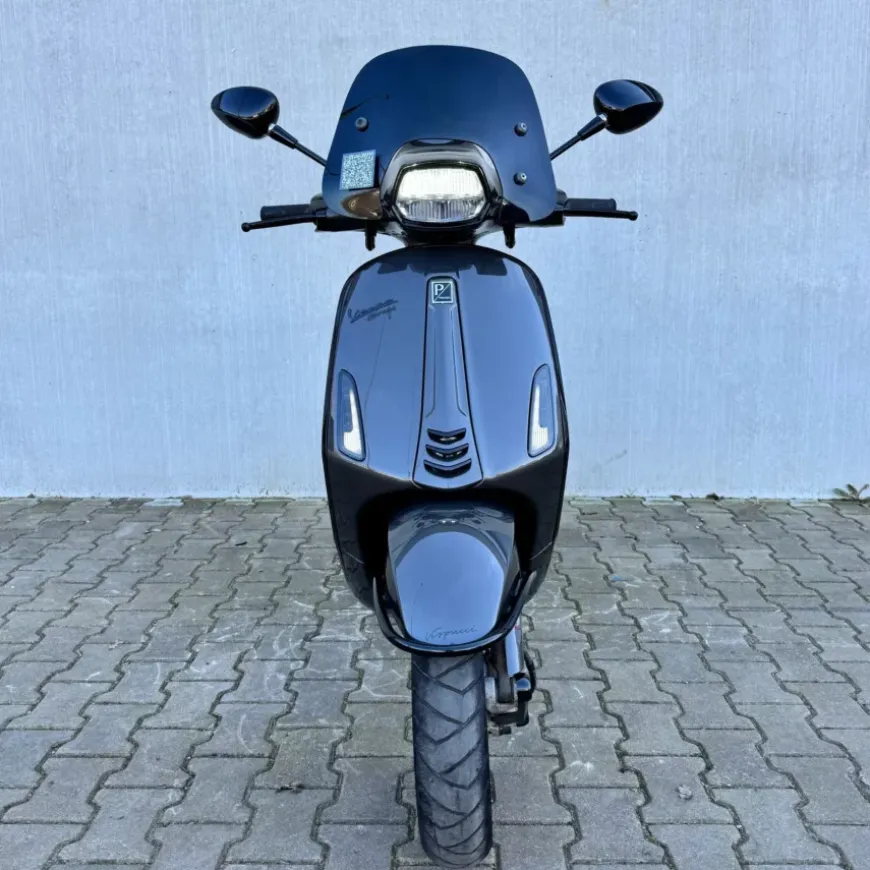 SOLD Vespa Sprint Custom Agaat Grijs DPB-79-R