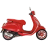 Vespa Primavera Red Facelift 2026